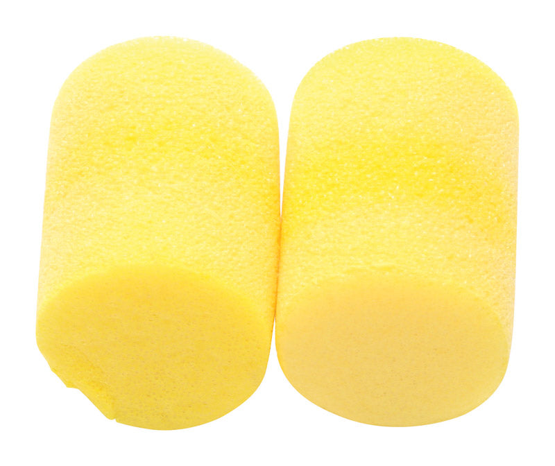 3M - 3M E-A-R 29 dB PVC Foam Classic Earplugs Yellow 200 pair