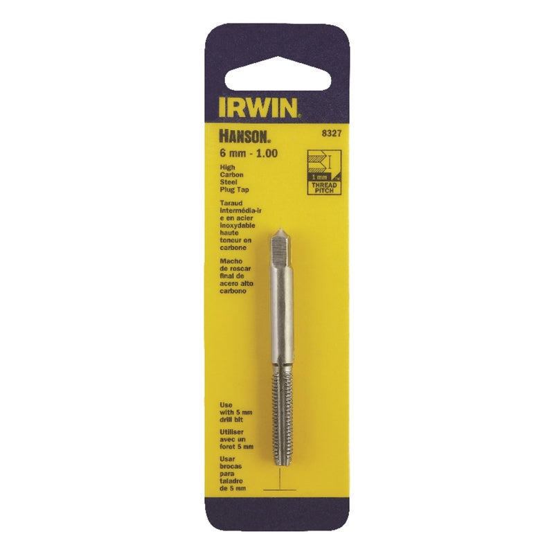 IRWIN - Irwin Hanson High Carbon Steel Metric Plug Tap 6 - 1.00 mm 1 pc