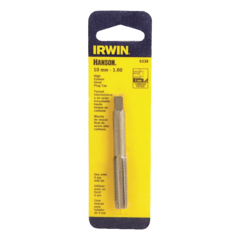 IRWIN - Irwin Hanson High Carbon Steel Metric Plug Tap 10 - 1.00 mm 1 pc