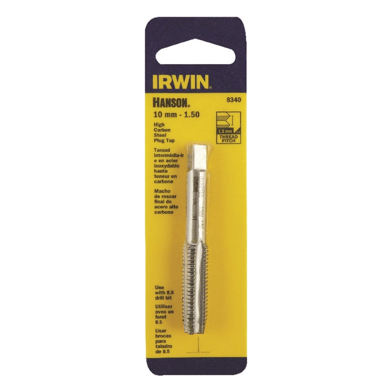 IRWIN - Irwin Hanson High Carbon Steel Metric Plug Tap 10 - 1.50 mm 1 pc