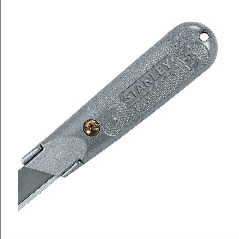 STANLEY - Stanley Classic 199 5-3/8 in. Fixed Blade Utility Knife Gray 1 pk