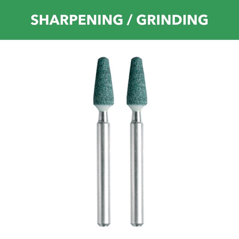 DREMEL - Dremel 3/16 in. D X 0.5 in. L Silicon Carbide Grinding Stone Cone 35000 rpm 2 pc