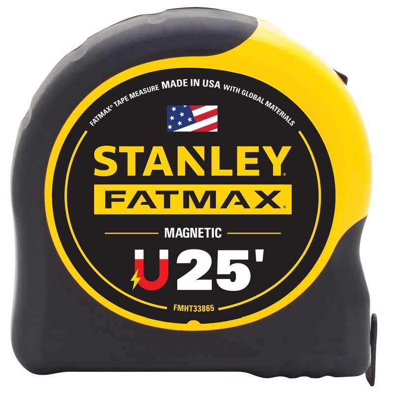 STANLEY - Stanley FatMax 25 ft. L X 1.25 in. W Magnetic Tape Measure 1 pk