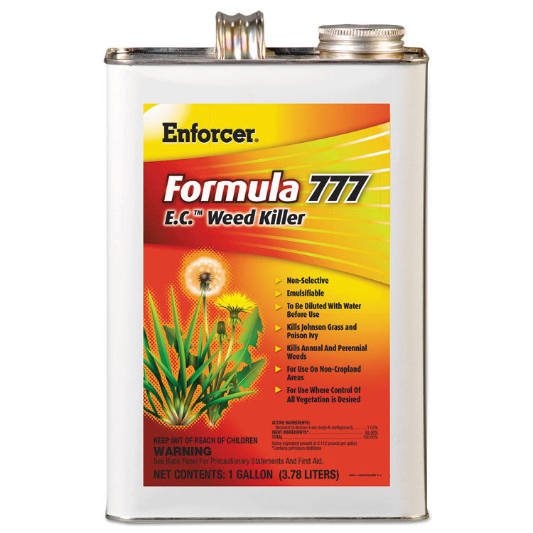 Enforcer - Formula 777 E.C. Weed Killer, Non-Cropland, 1 gal Can, 4/Carton