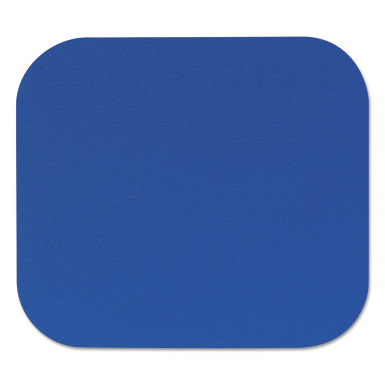 Fellowes - Polyester Mouse Pad, 9 x 8, Blue