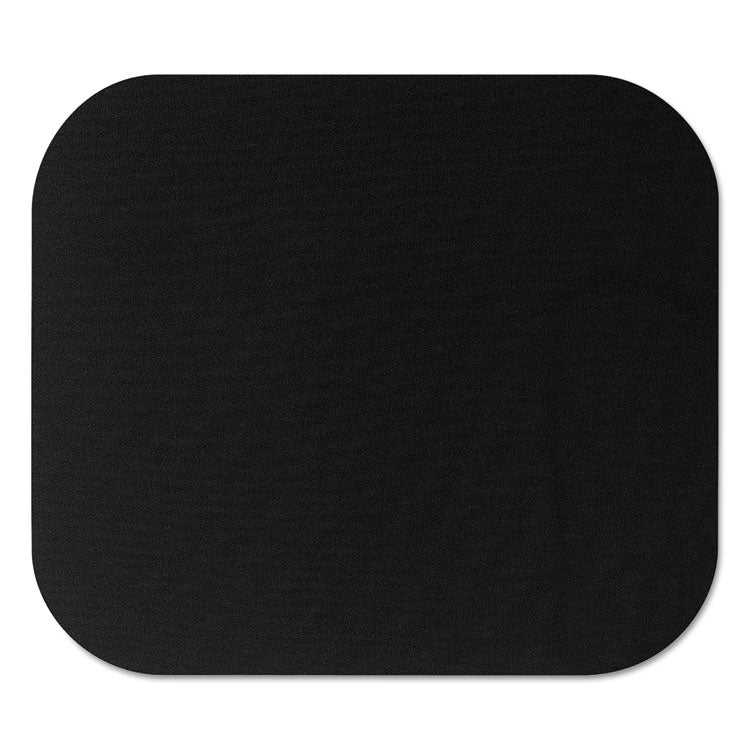 Fellowes - Polyester Mouse Pad, 9 x 8, Black