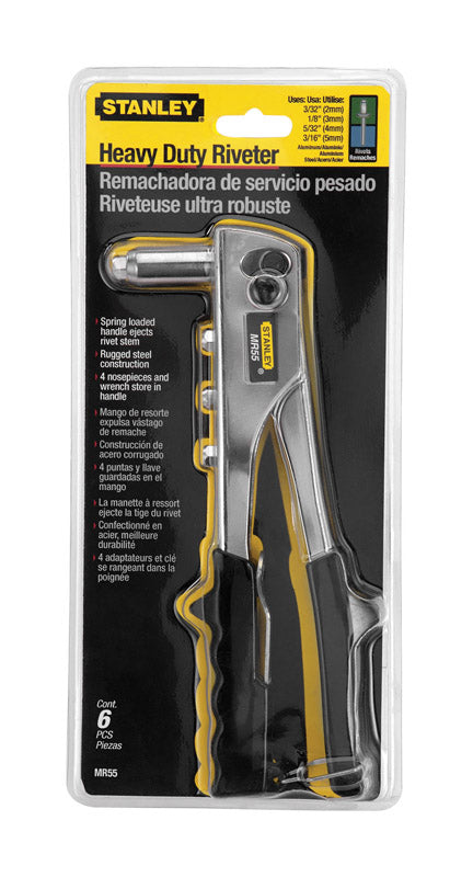 STANLEY - Stanley Steel Rivet Tool Yellow 1 pc [MR55C5]