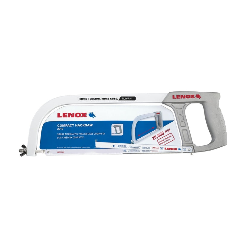 LENOX - Lenox 12 in. Bi-Metal Compact Hacksaw White 1 pc