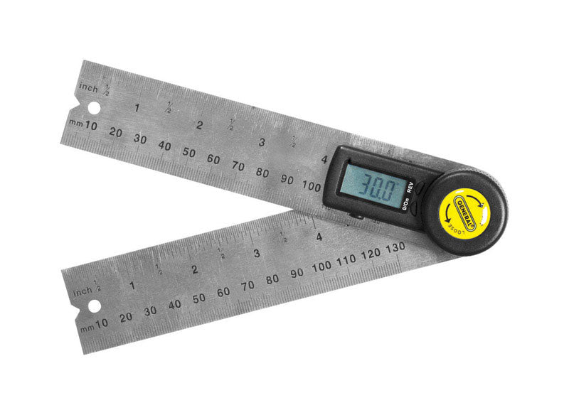 GENERAL - General 5 in. L X 1-3/8 in. W Digital Angle Finder 1 pc