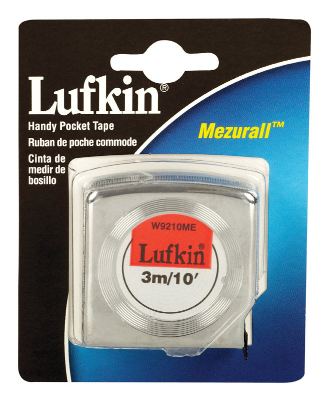 LUFKIN - Lufkin 10 ft. L X 0.5 in. W Handy Pocket Tape Measure 1 pk