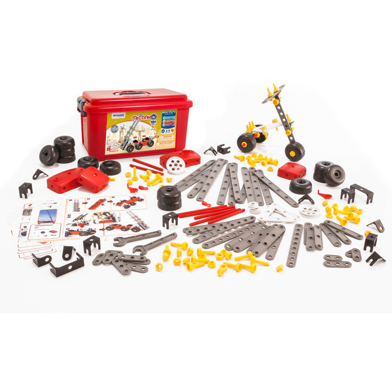 MINILAND EDUCATIONAL - Mecaniko, Vehicle Building Set, 191 Pieces