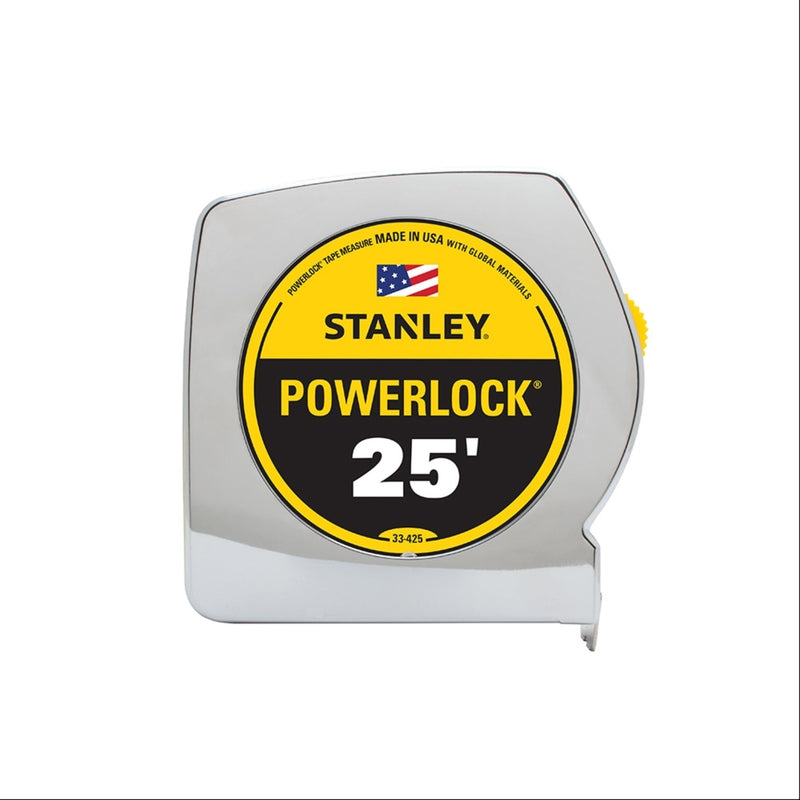 STANLEY - Stanley PowerLock 25 ft. L X 1 in. W Tape Measure 1 pk [33-425]