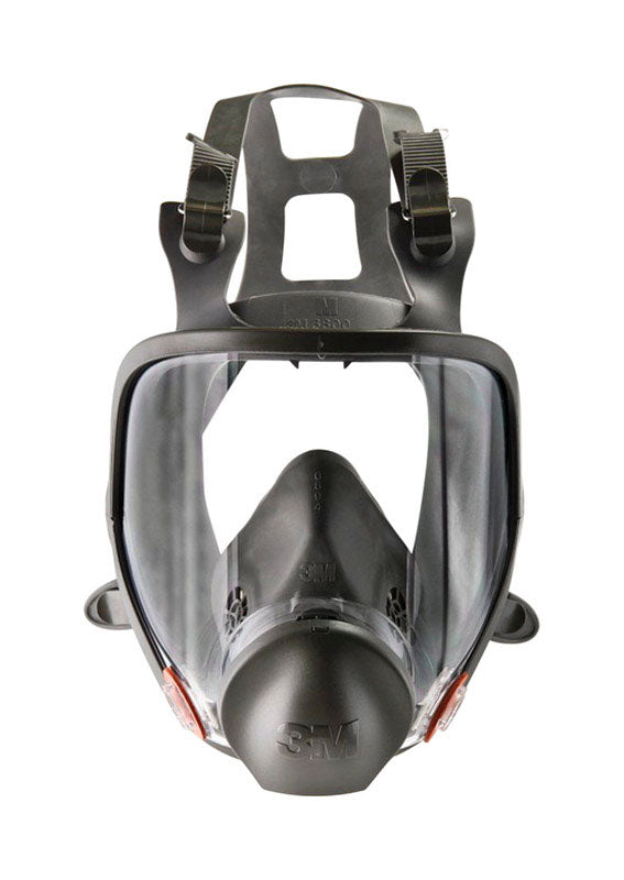 3M - 3M Construction Full Face Respirator Gray M 1 pc