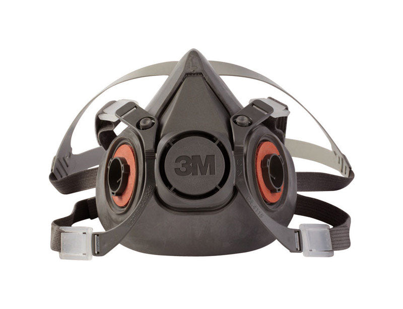 3M - 3M Multi-Purpose Half Face Respirator 6000 Gray L 1 pc