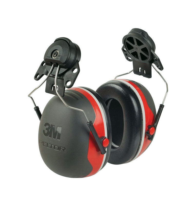 PELTOR - 3M 25 dB Soft Foam Ear Muffs Black/Red 1 pair