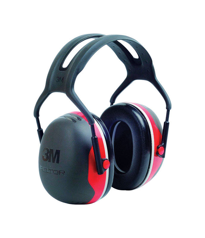 PELTOR - 3M 28 dB Soft Foam Ear Muffs Black/Red 1 pair