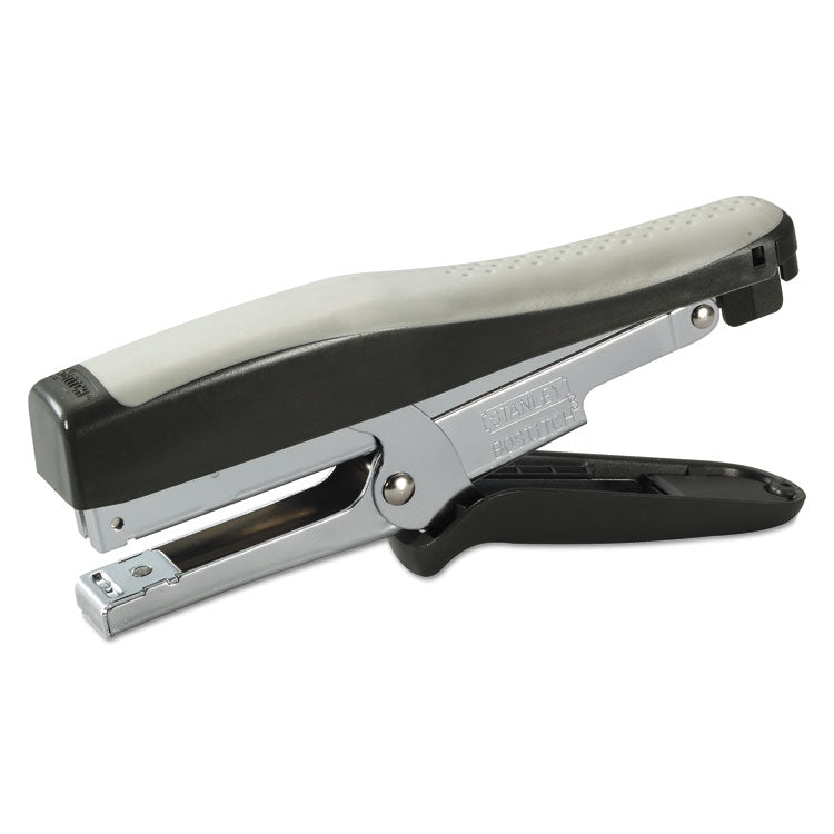 Bostitch - Standard Plier Stapler, 20-Sheet Capacity, 0.25" Staples, 2.5" Throat, Black/Gray