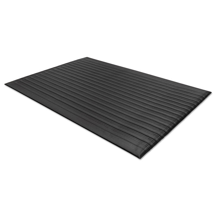 Guardian - Air Step Antifatigue Mat, Polypropylene, 24 x 36, Black