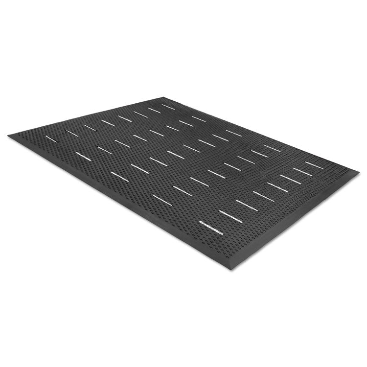 Guardian - Free Flow Comfort Utility Floor Mat, 36 x 48, Black