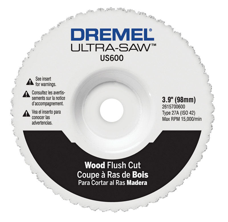 DREMEL - Dremel Ultra-Saw 3-7/8 in. Carbide Cutting Wheel 1 pk