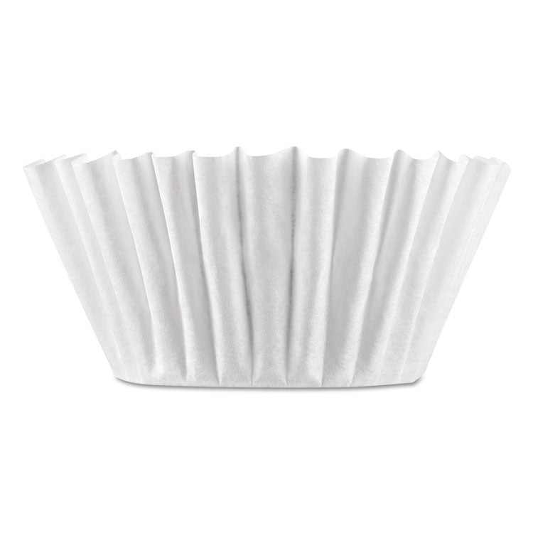 BUNN - Coffee Filters, 8 to 12 Cup Size, Flat Bottom, 100/Pack, 12 Packs/Carton