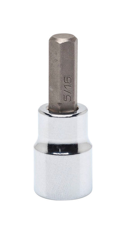 CRESCENT - Crescent 8 mm X 3/8 in. drive Metric 6 Point Standard Hex Bit Socket 1 pc