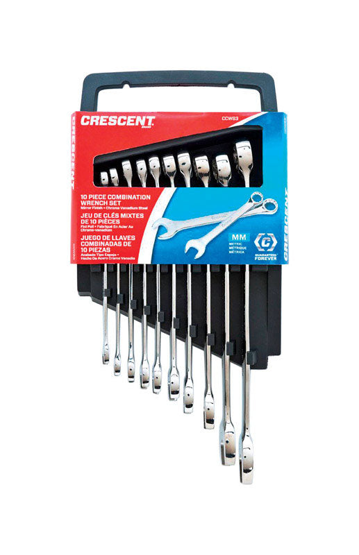 CRESCENT - Crescent 12 Point Metric Wrench Set 10 pk