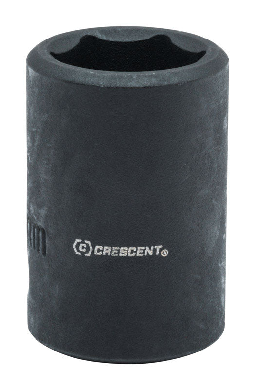 CRESCENT - Crescent 15 mm X 1/2 in. drive Metric 6 Point Impact Socket 1 pc