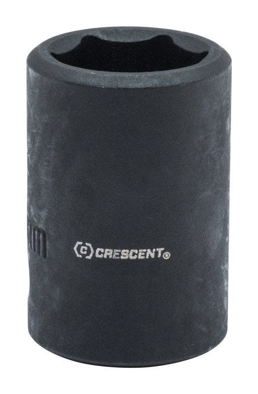 CRESCENT - Crescent 1/2 in. X 1/2 in. drive SAE 6 Point Impact Socket 1 pc