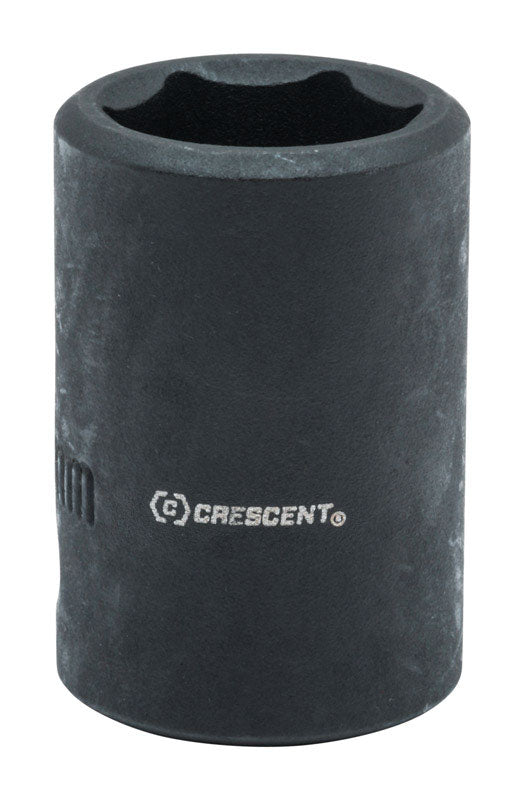 CRESCENT - Crescent 18 mm X 1/2 in. drive Metric 6 Point Impact Socket 1 pc