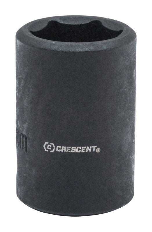 CRESCENT - Crescent 19 mm X 1/2 in. drive Metric 6 Point Impact Socket 1 pc