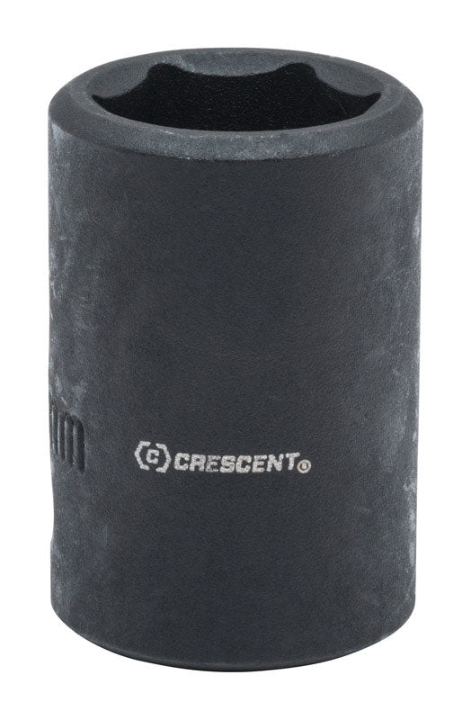 CRESCENT - Crescent 11/16 in. X 1/2 in. drive SAE 6 Point Impact Socket 1 pc