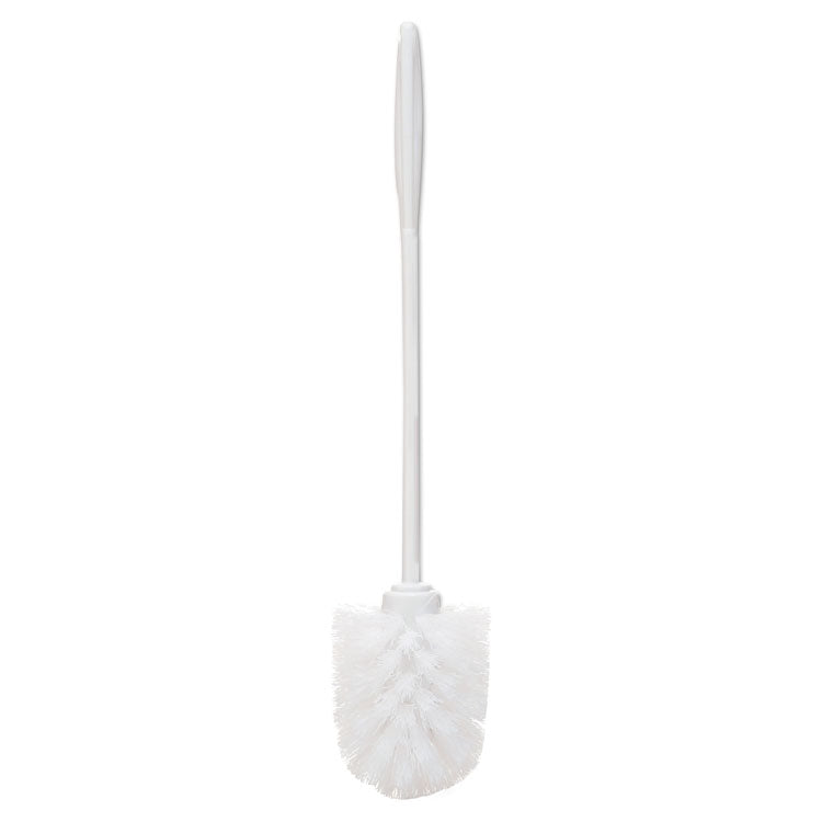 Rubbermaid Commercial - Commercial-GradeToilet Bowl Brush, 10" Handle, White, 24/Carton