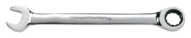 GEARWRENCH - GEARWRENCH 18 mm 12 Point Metric Ratcheting Combination Wrench 9.33 in. L 1 pc
