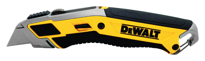 DEWALT - DeWalt 7 in. Retractable Utility Knife Black/Yellow 1 pk