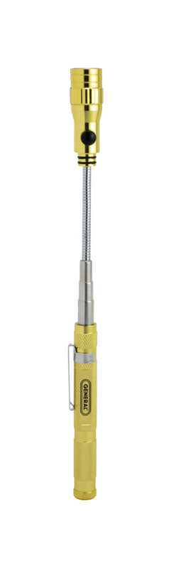 GENERAL - General 14 in. L X 0 in. W Yellow Magnetic Pick-Up Tool 3 lb. pull