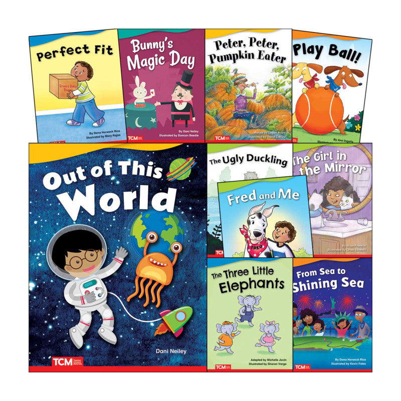 TEACHER CREATED MATERIALS - Literary Text Grade K Set 2: 10-Book Set