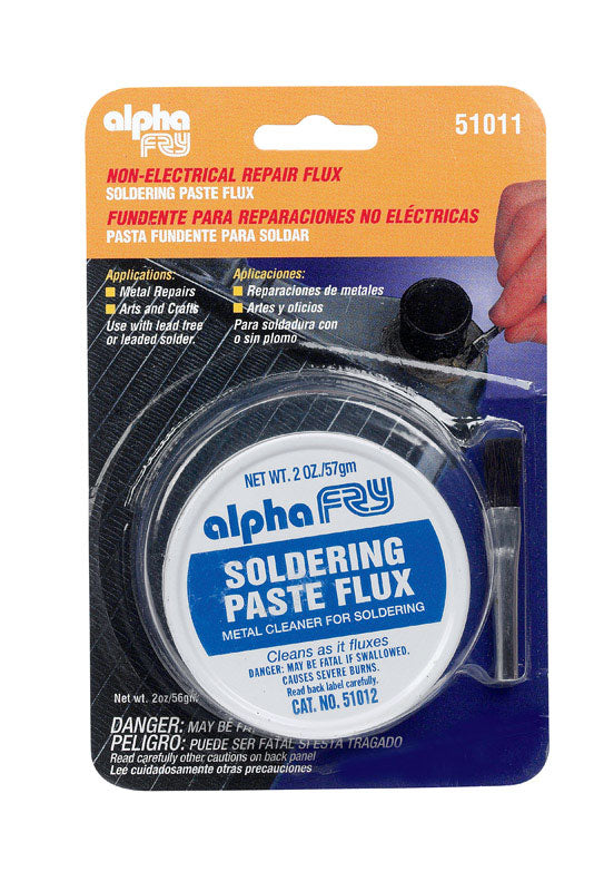 ALPHA FRY - Alpha Fry 2 oz Soldering Paste Zinc Chloride 1 pc