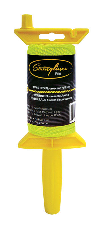 STRINGLINER - Stringliner Twisted Mason's Line and Reel 270 ft. Yellow