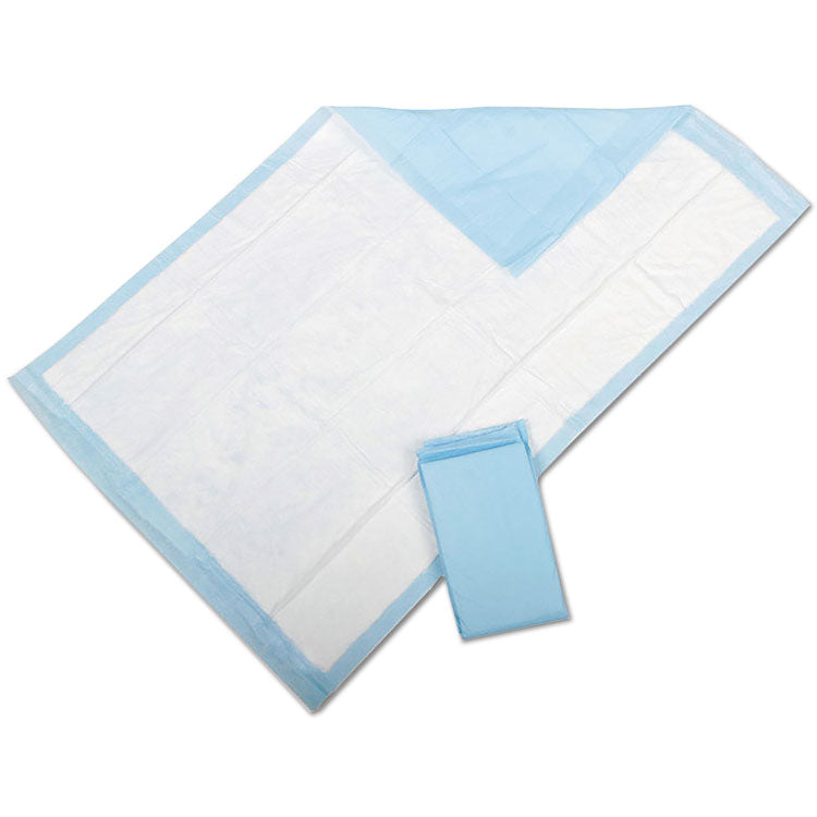 Medline - Protection Plus Disposable Underpads, 23" x 36", Blue, 25/Bag