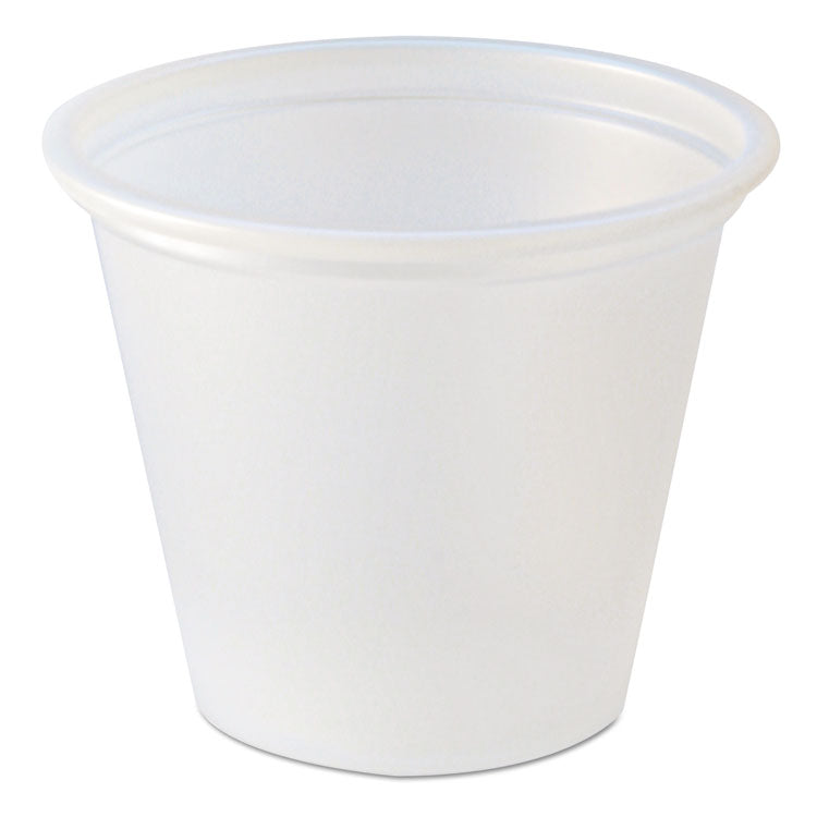 Fabri-Kal - Portion Cups, 1 oz, Translucent, 250/Sleeve, 10 Sleeve/Carton