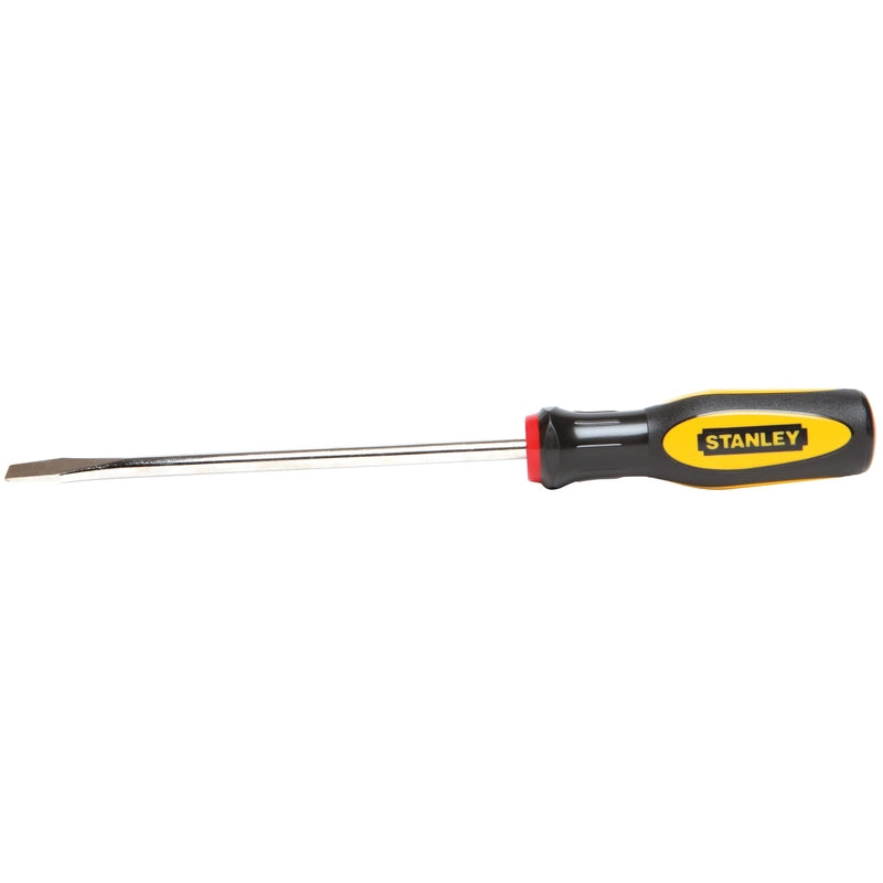 STANLEY - Stanley 3/16 in. X 6 in. L Slotted Standard Cabinet Tip Screwdriver 1 pc