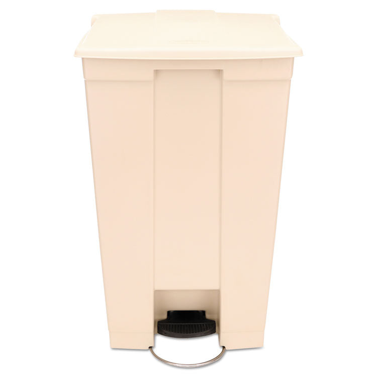 Rubbermaid Commercial - Step-On Receptacle, 23 gal, Polyethylene, Beige
