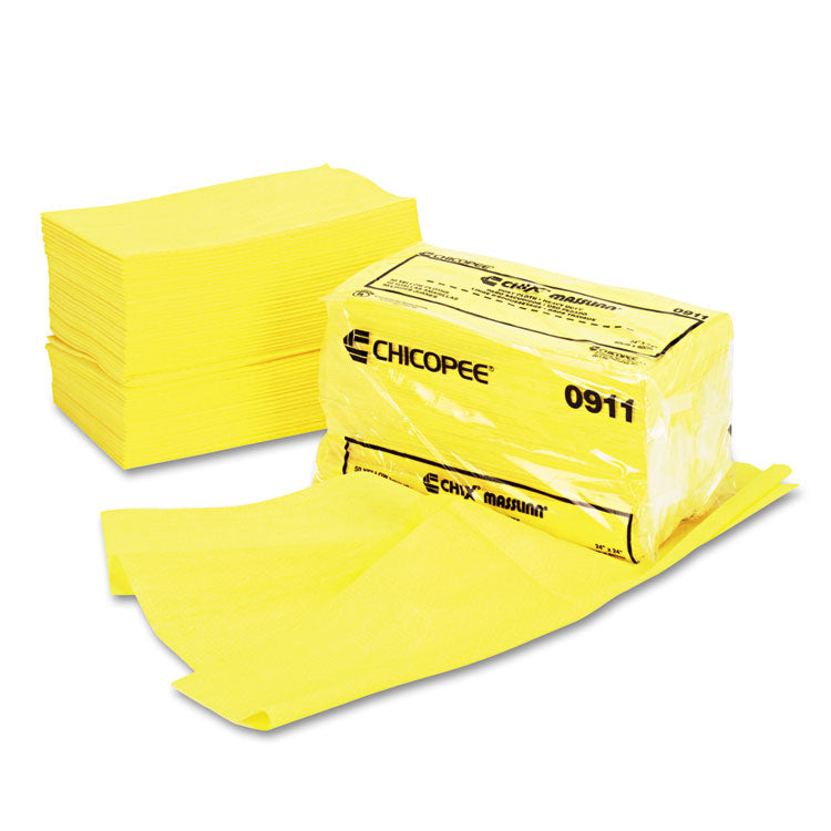 Chix - Masslinn Dust Cloths, 24 x 24, Yellow, 50/Bag, 2 Bags/Carton