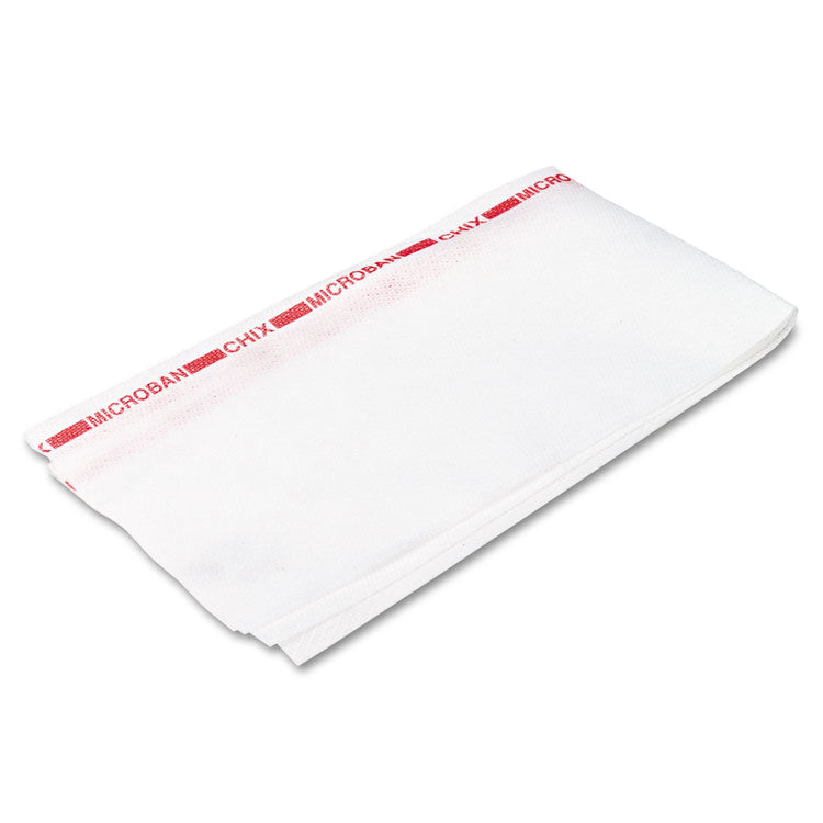 Chix - Reusable Food Service Towels, Fabric, 13 x 24, White, 150/Carton