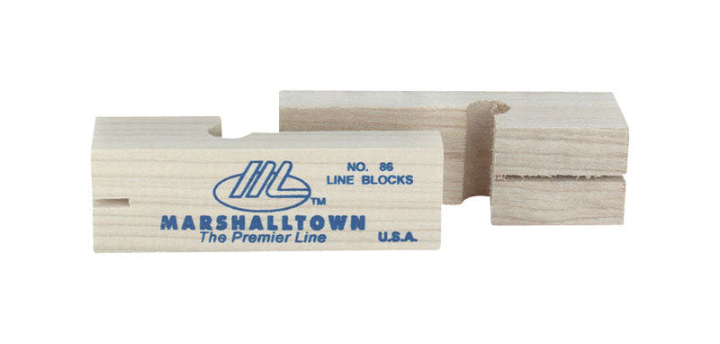 MARSHALLTOWN - Marshalltown 3.75 in. L Wood Wood Line Blocks