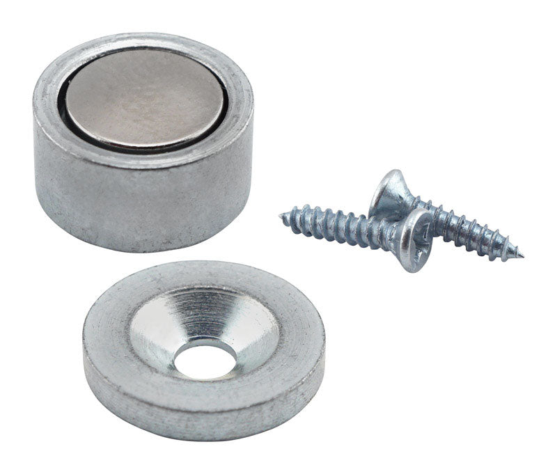MAGNET SOURCE - Magnet Source .25 in. L X .5 in. W Silver Super Latch Magnets 6 lb. pull 2 pc