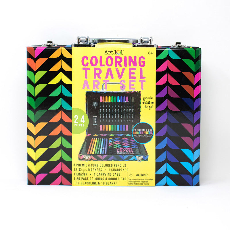 ART 101 - Colorable Travel Art Kit