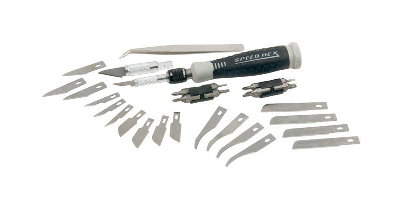 SPEEDHEX - SpeedHex Micro Screwdriver & Precision Knife Set - Case of 9