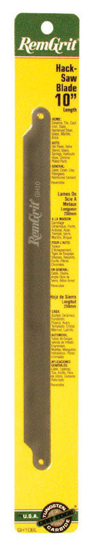 REMGRIT - RemGrit 10 in. Carbide Grit Hacksaw Blade 1 pk